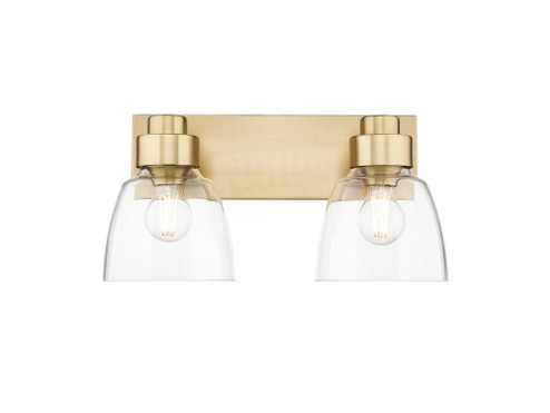 Remy Two Light Vanity in Brushed Champagne Brass (62|0314BA2BCBCLR)