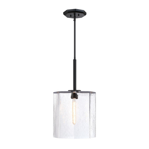 Haven One Light Pendant in Matte Black (43|D309M14PMB)