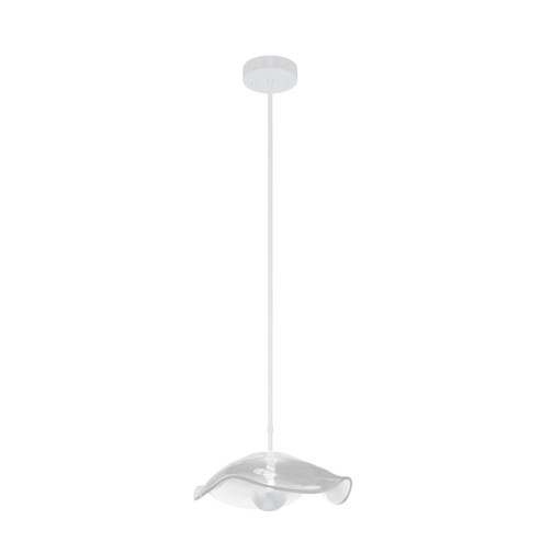 Embark LED Pendant in White/Clear (48|10006763)