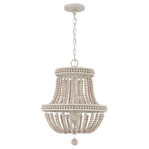 Handley Three Light Chandelier in Sand Dollar (65|AA1022SR)