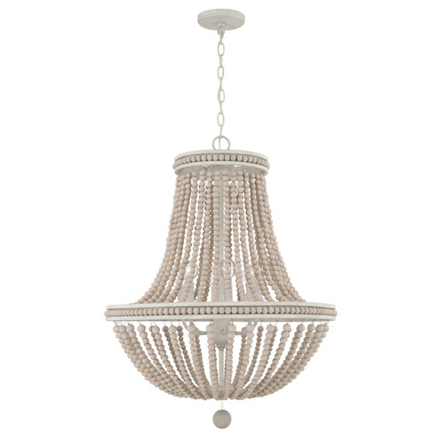 Handley Six Light Chandelier in Sand Dollar (65|AA1020SR)