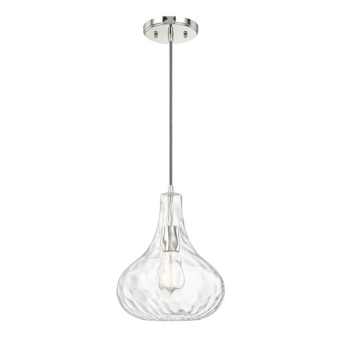 River One Light Pendant in Polished Nickel (65|9B239A)