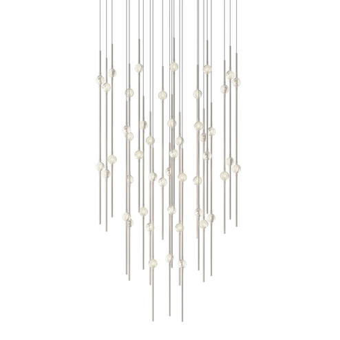 Constellation LED Pendant in Satin Nickel (69|201413C27)