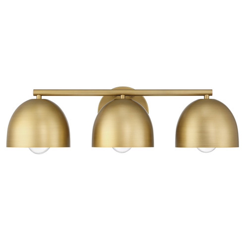 Erling Three Light Bathroom Vanity in Luxe Gold (47|48137)