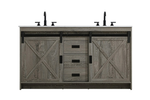 Austin Bathroom Vanity in Rustic Grey (173|VF90560DRG)