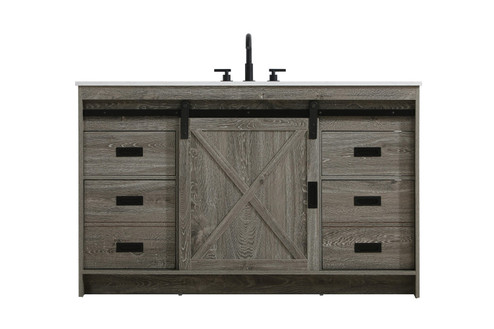 Austin Bathroom Vanity in Rustic Grey (173|VF90554RG)
