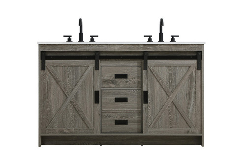 Austin Bathroom Vanity in Rustic Grey (173|VF90554DRG)