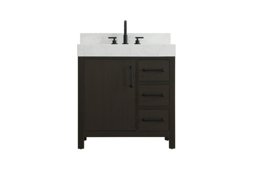 Nathan Bathroom Vanity in Mocha Brown (173|VF60632MMBBS)