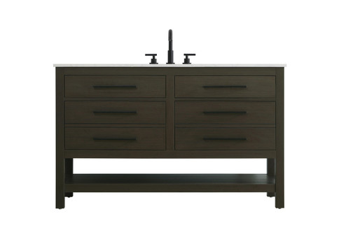 Karson Bathroom Vanity in Mocha Brown (173|VF60554MMB)