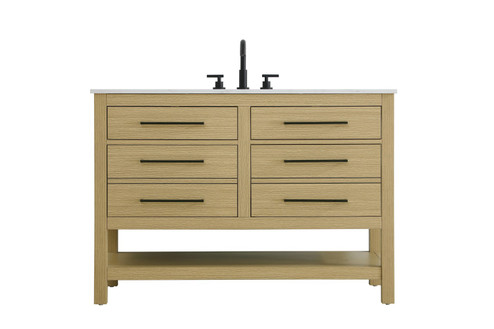 Karson Bathroom Vanity in Honey Brown (173|VF60548MHB)
