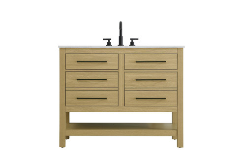 Karson Bathroom Vanity in Honey Brown (173|VF60542MHB)