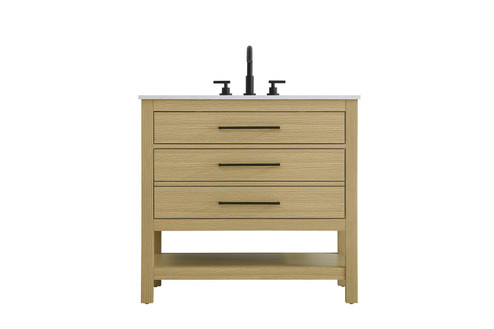 Karson Bathroom Vanity in Honey Brown (173|VF60536MHB)