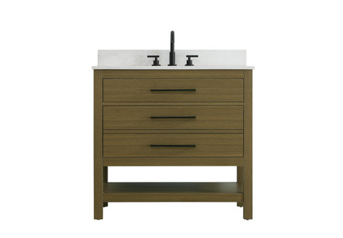 Karson Bathroom Vanity in Chestnut Brown (173|VF60536MCBBS)