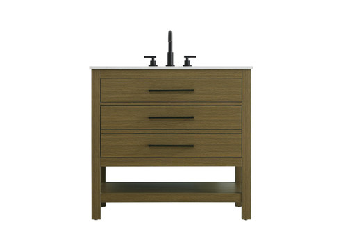 Karson Bathroom Vanity in Chestnut Brown (173|VF60536MCB)