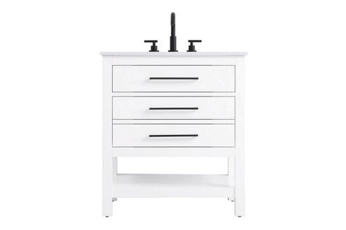 Karson Bathroom Vanity in White (173|VF60530WH)
