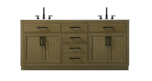 Alden Bathroom Vanity in Chestnut Brown (173|VF29772DMCB)