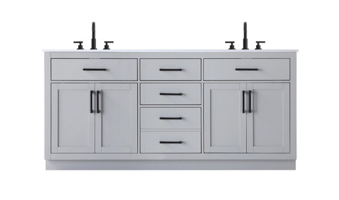 Alden Bathroom Vanity in Grey (173|VF29772DGR)