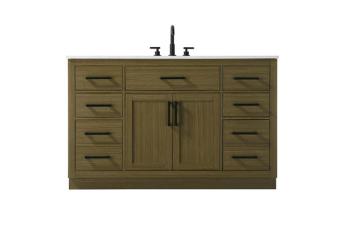Alden Bathroom Vanity in Chestnut Brown (173|VF29754MCB)