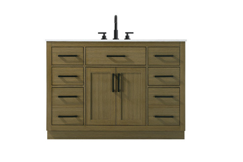Alden Bathroom Vanity in Chestnut Brown (173|VF29748MCB)