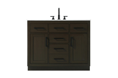 Alden Bathroom Vanity in Mocha Brown (173|VF29742MMB)