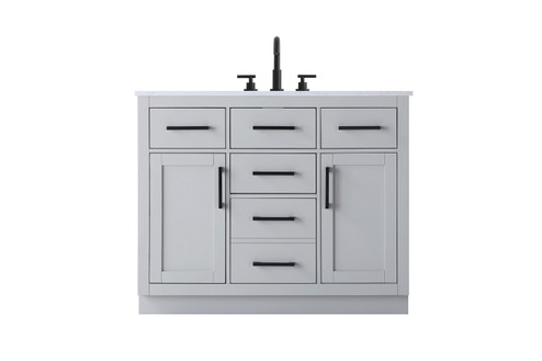 Alden Bathroom Vanity in Grey (173|VF29742GR)