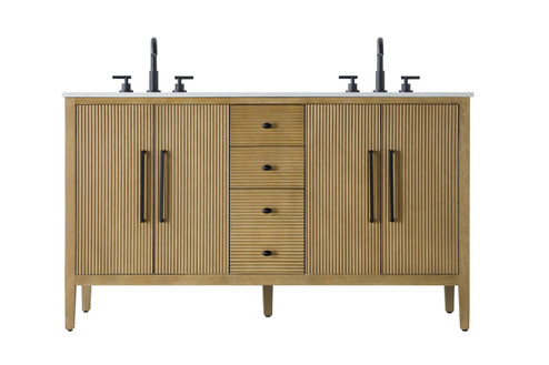 Blakely Bathroom Vanity in Linen Oak (173|VF29660DLO)