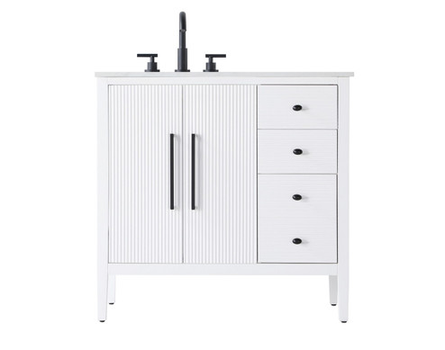 Blakely Bathroom Vanity in White (173|VF29636WH)