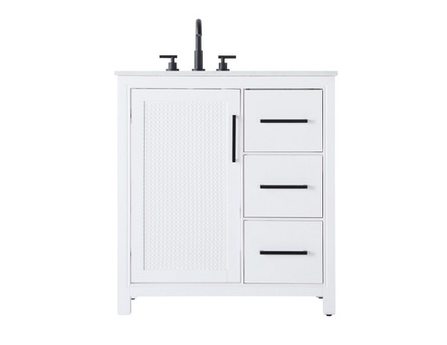 Alina Bathroom Vanity in White (173|VF29532WH)