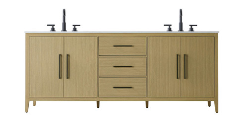 Millie Bathroom Vanity in Honey Brown (173|VF29384DMHB)