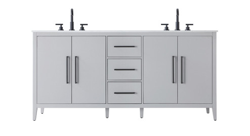 Millie Bathroom Vanity in Grey (173|VF29372DGR)