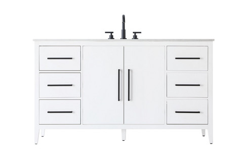 Millie Bathroom Vanity in White (173|VF29360WH)