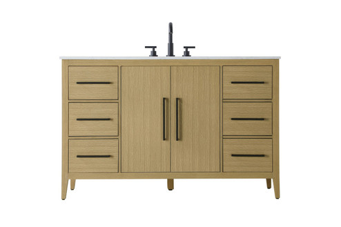 Millie Bathroom Vanity in Honey Brown (173|VF29354MHB)