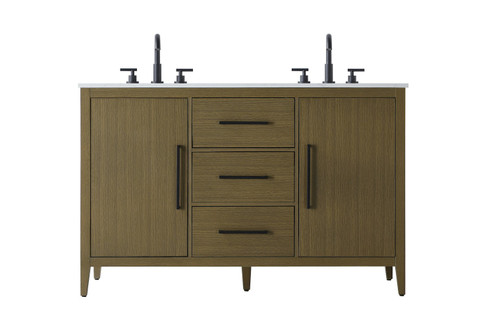 Millie Bathroom Vanity in Chestnut Brown (173|VF29354DMCB)
