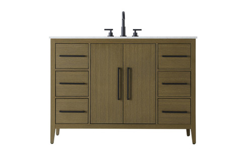 Millie Bathroom Vanity in Chestnut Brown (173|VF29348MCB)