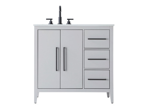 Millie Bathroom Vanity in Grey (173|VF29336GR)