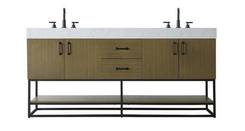 Caroline Bathroom Vanity in Chestnut Brown (173|VF29272DMCB)