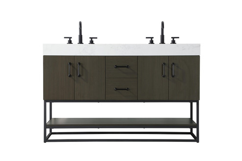 Caroline Bathroom Vanity in Mocha Brown (173|VF29254DMMB)