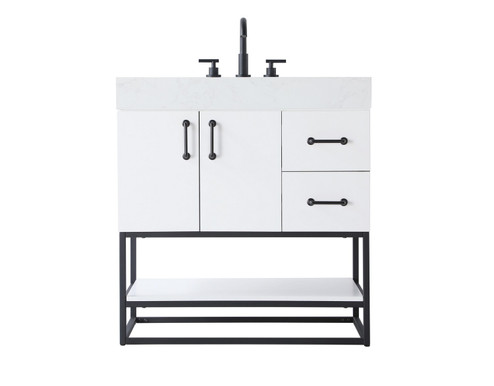 Caroline Bathroom Vanity in White (173|VF29232WH)