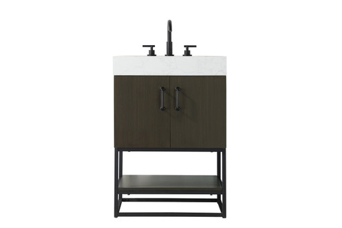 Caroline Bathroom Vanity in Mocha Brown (173|VF29224MMB)