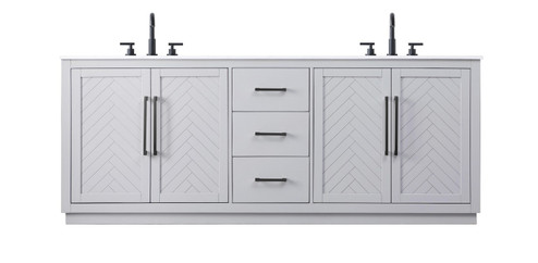 Chase Bathroom Vanity in Grey (173|VF29084DGR)