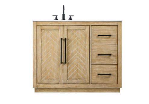 Chase Bathroom Vanity in Linen Oak (173|VF29042LO) Chase Bathroom Vanity in Linen Oak (173|VF29042LO)