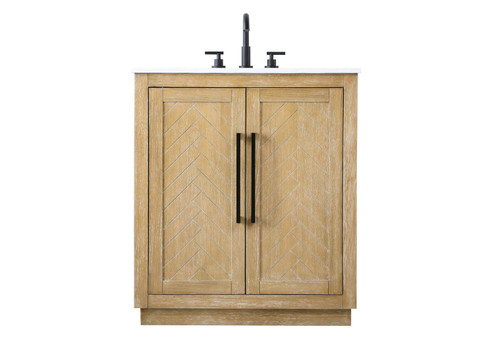 Chase Bathroom Vanity in Linen Oak (173|VF29030LO)