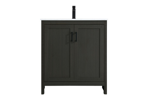 Finnley Bathroom Vanity in Mocha Brown (173|VF25130MMB)