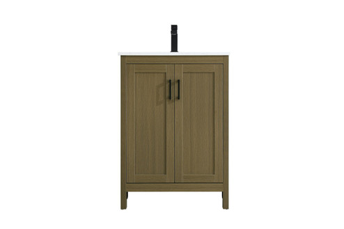 Finnley Bathroom Vanity in Chestnut Brown (173|VF25124MCB)