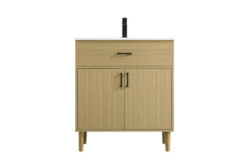 Chandler Bathroom Vanity in Honey Brown (173|VF25030MHB)