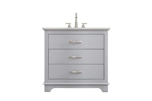 KNOX Bathroom Vanity in Grey (173|VF10236GR)