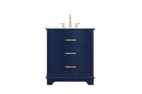 KNOX Bathroom Vanity in Blue (173|VF10230BL)