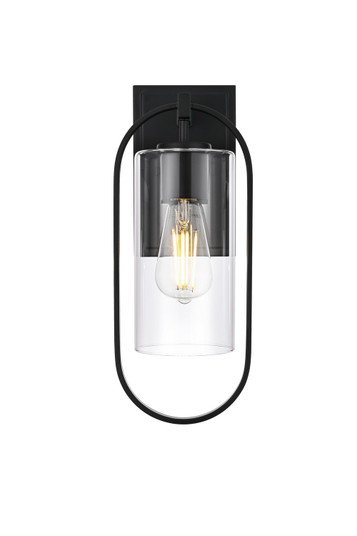 Jaxson One Light Outdoor Wall Sconce in Black (173|OD811W15BK)