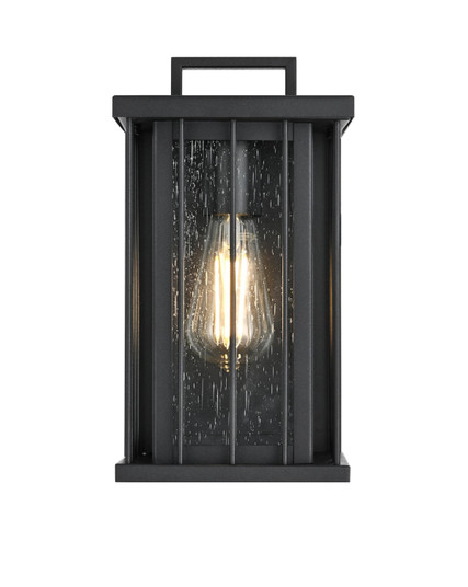 Sedgley One Light Outdoor Wall Sconce in Black (173|OD357W12BK)
