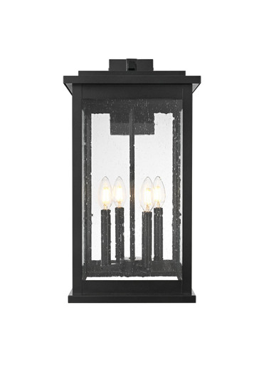 Ringgold Four Light Outdoor Wall Sconce in Black (173|OD350W22BK)
